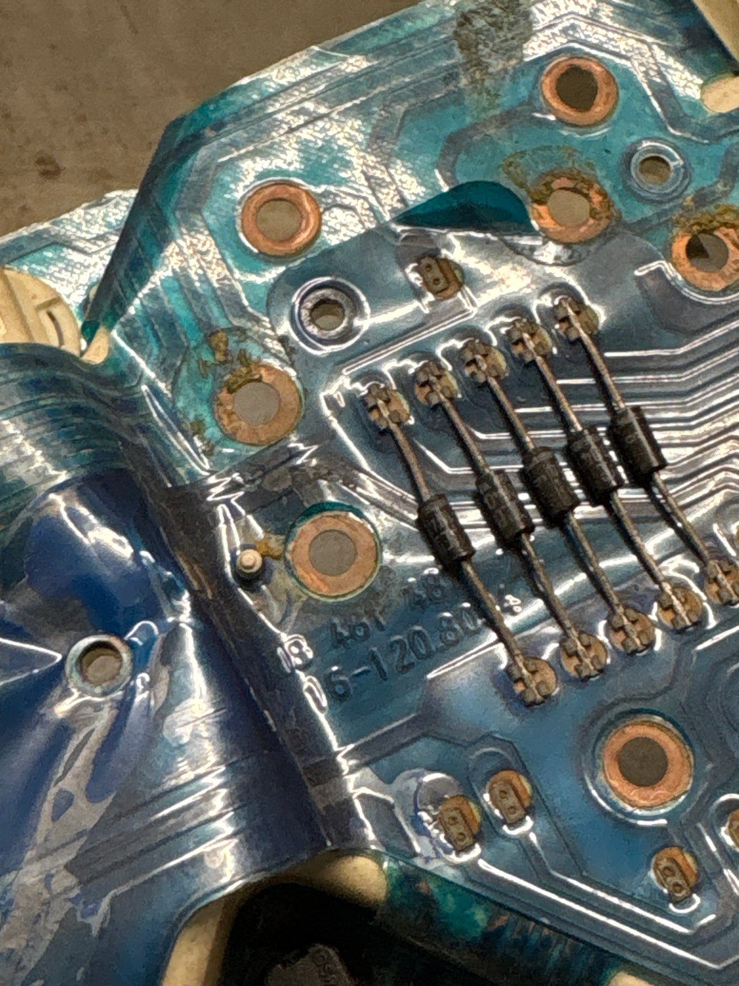 Porsche 928 instrument cluster circiut board, used VDO number: X15-1208034 / 88 481 487