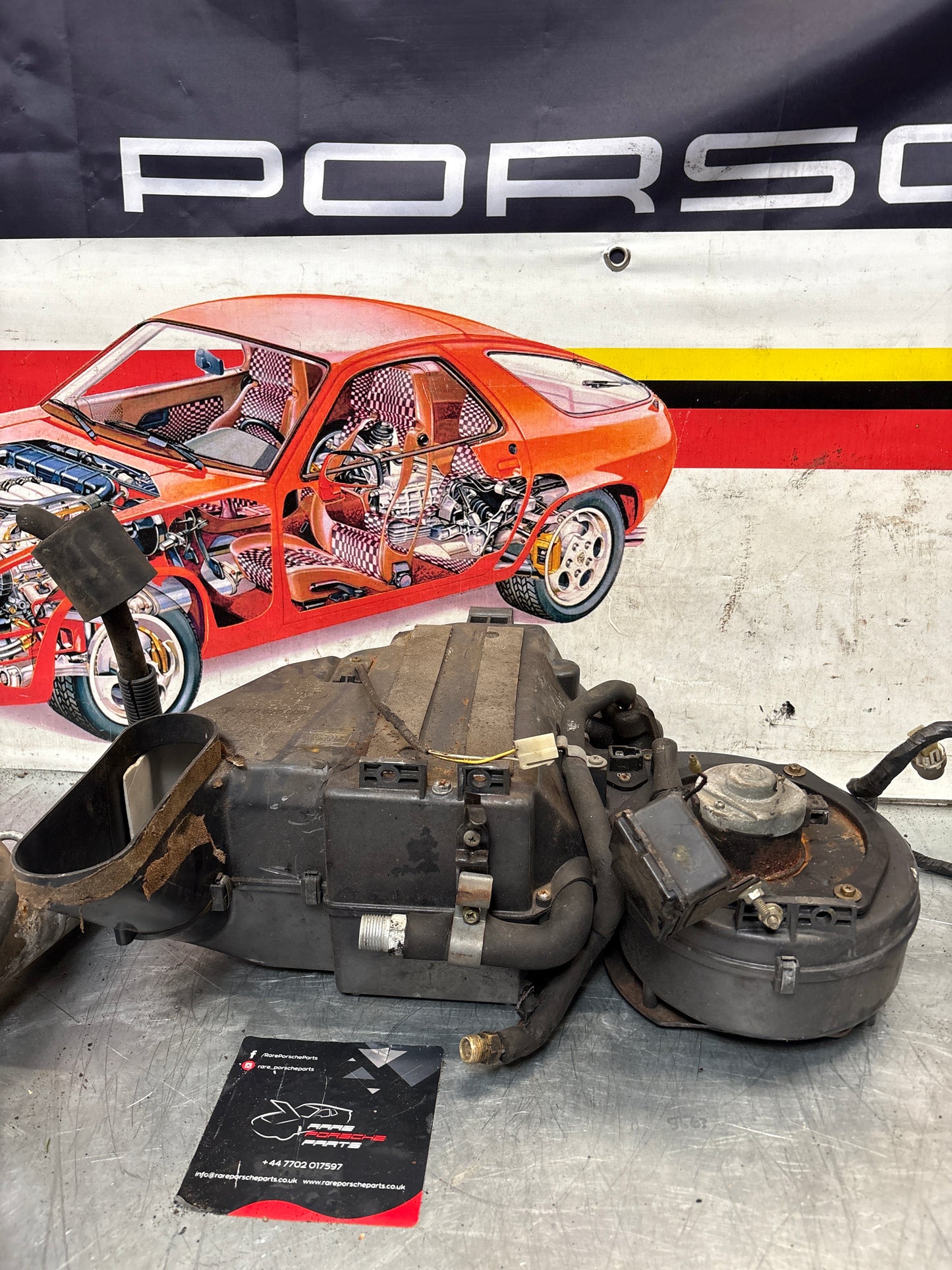 Porsche 924 Carrera GT LHD aftermarket Air con system, for spares or repair 477820002