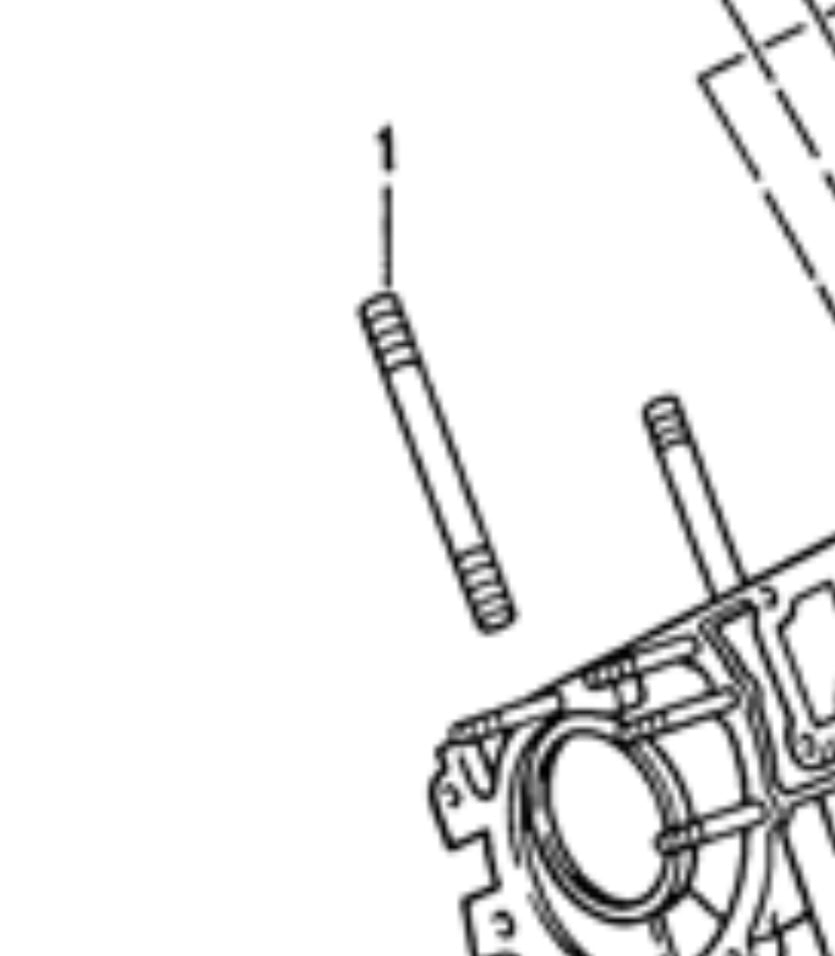 Porsche 924S 944 engine head stud, new 94410119700