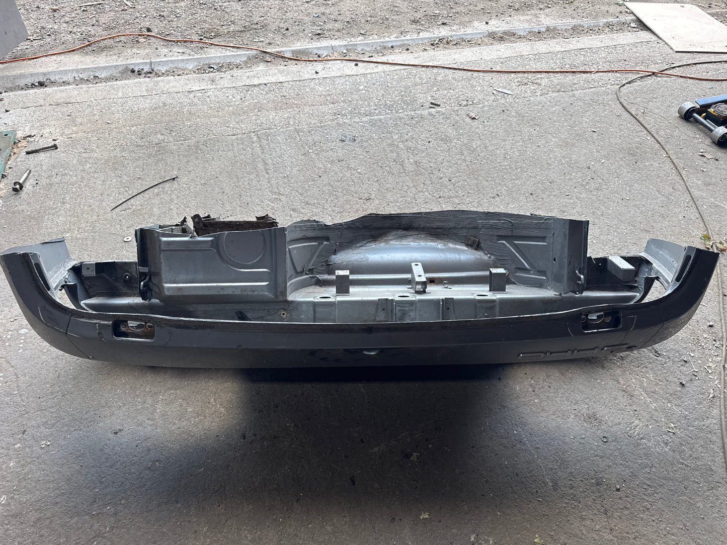 Porsche 944 S2 rear end cut, 94450303701, used