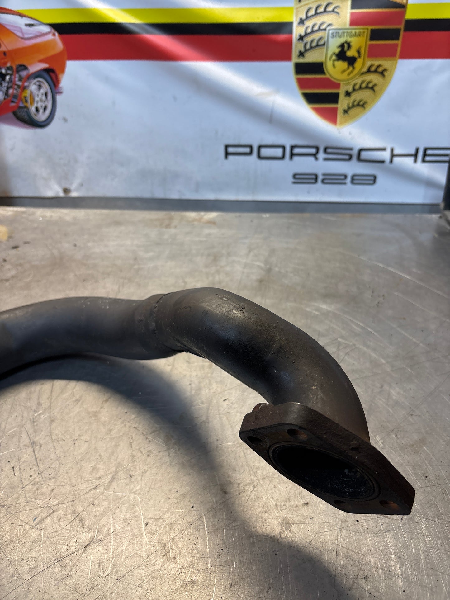 Porsche 944 Turbo exhaust cross over pipe 95111109615 used