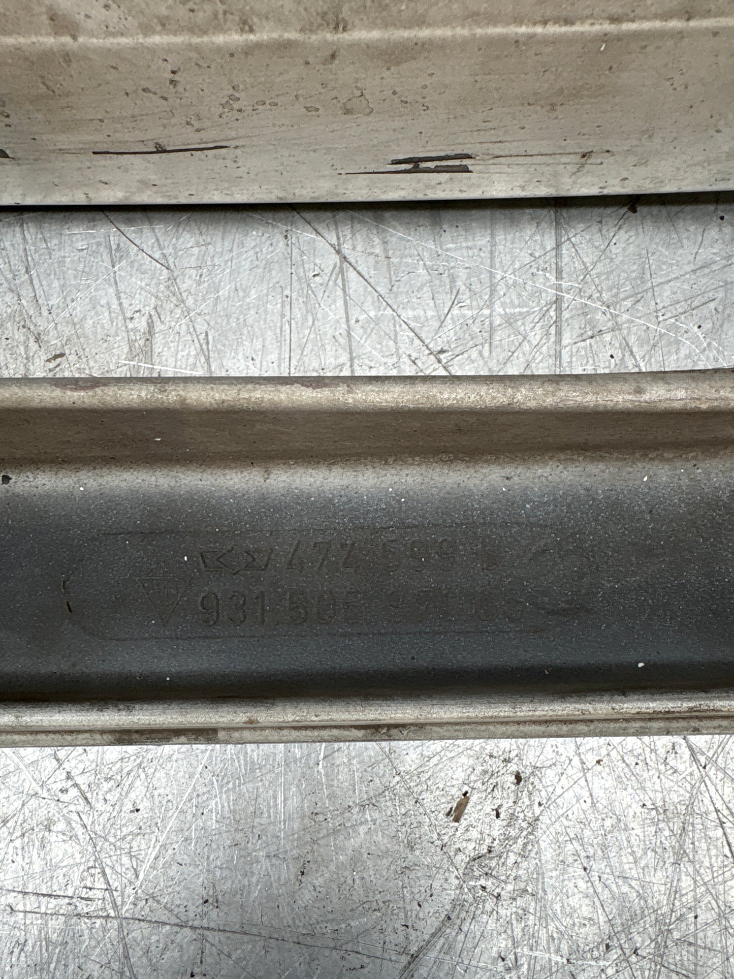 Porsche 944 Front spoiler, valance with fog light used 93150537105