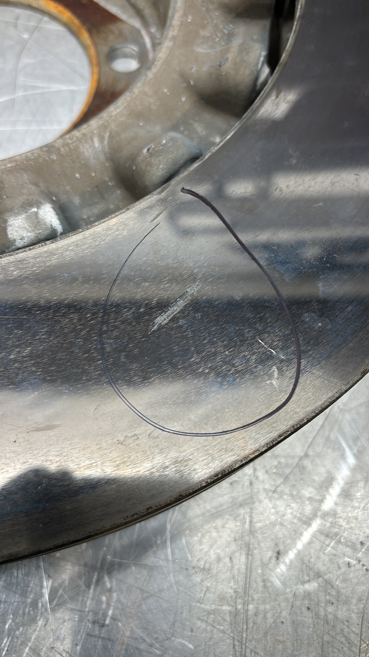 Porsche Taycan Coppia rotore freno a disco anteriore sinistro destro 9J1615301B 9J1615302B, usato