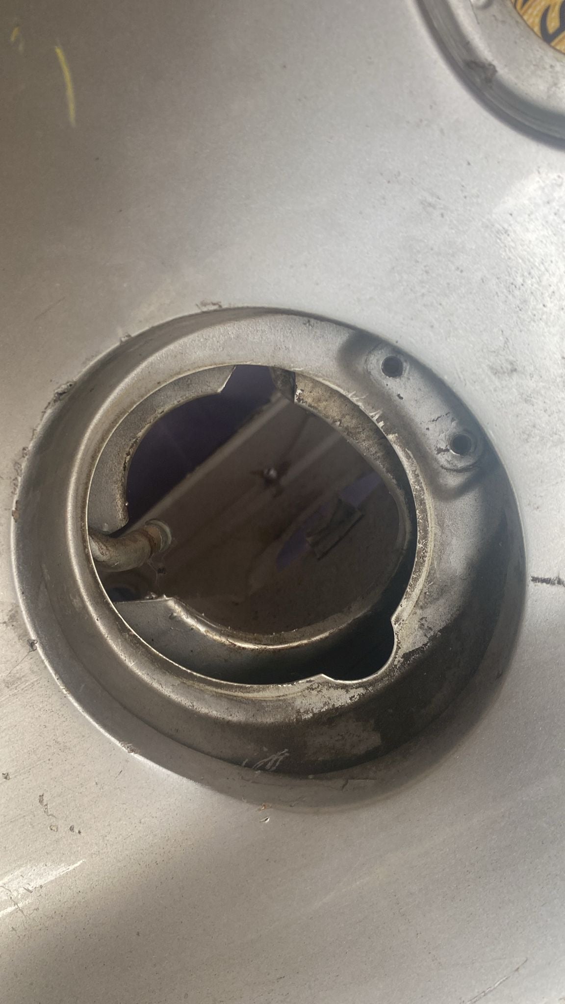 Porsche 944 Right side cut, rear fender 94450390403,