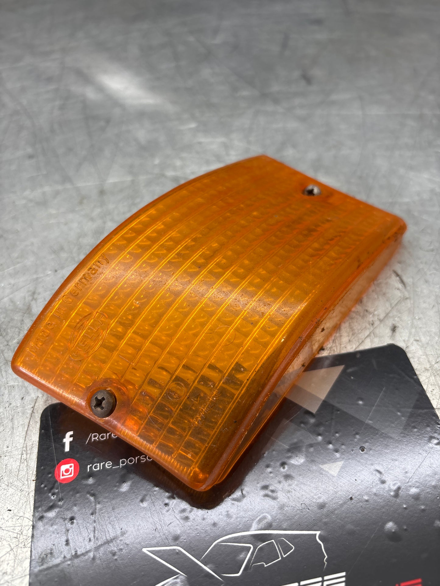 Porsche 924 944 front indicator lens left N/S 477953161 used no cracks