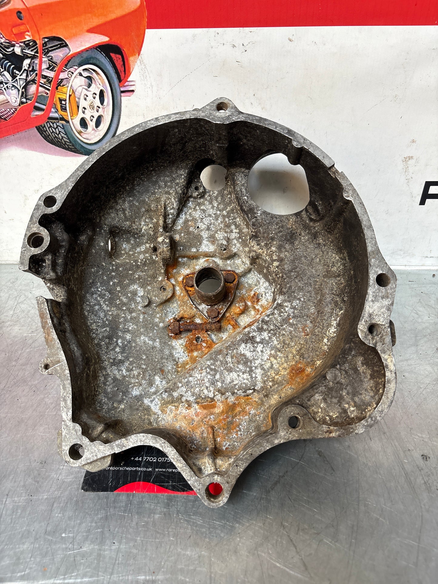 Porsche 924 Turbo bell housing, used 9311164015R