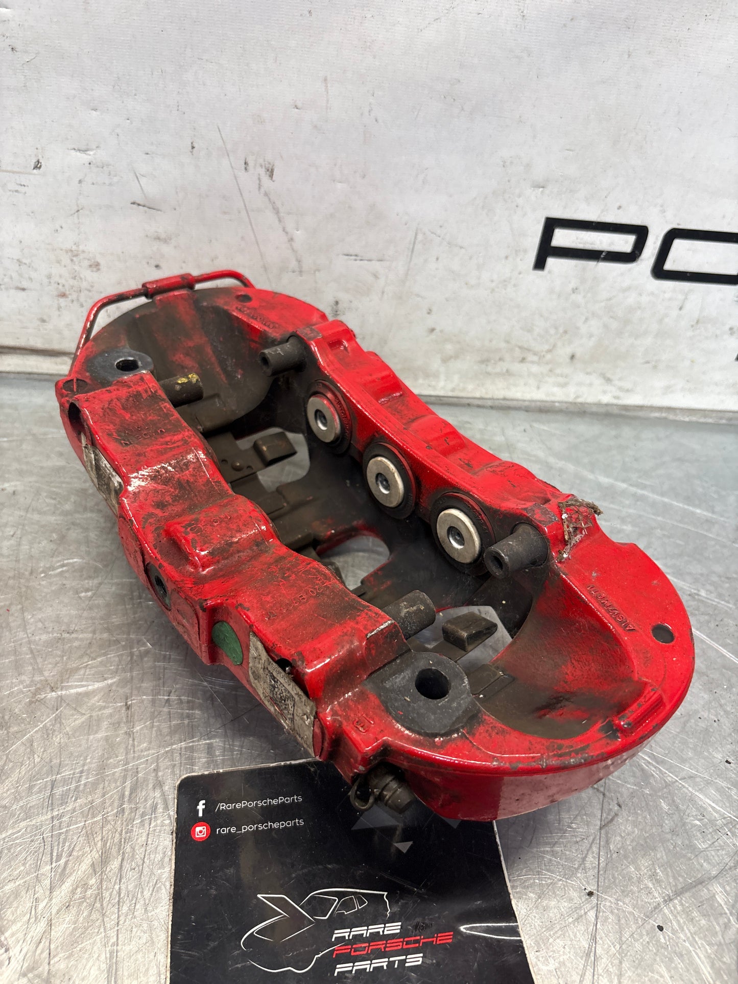 Porsche 911 991 Front Brake Caliper, used 991351429
