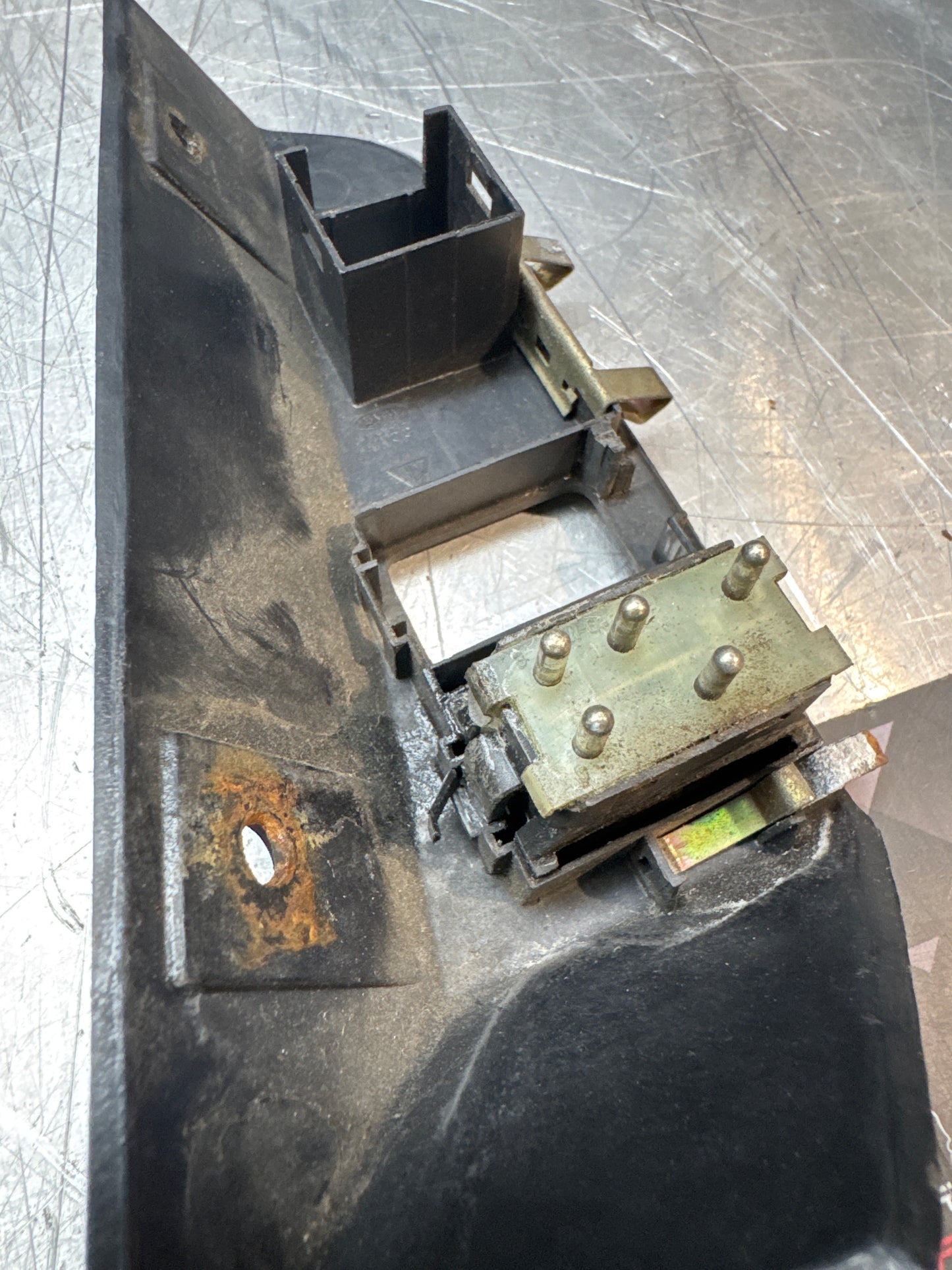 Porsche 944 driver side electric window/mirror switch surround 94555527200 used spares or repair