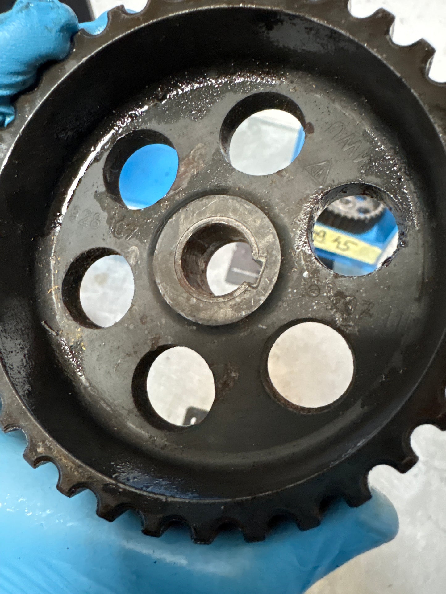 Porsche 928 Engine Oil Pump gear pulley, steel used 92810710711