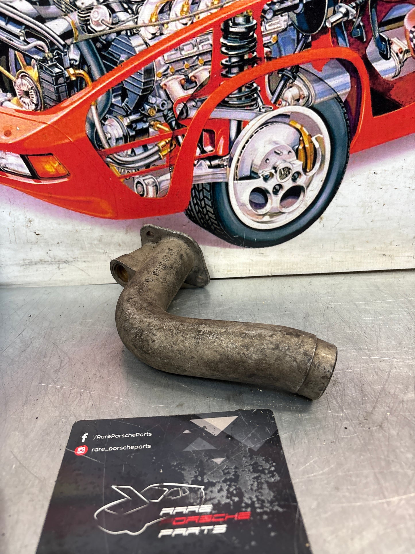 Porsche 911G Intake Manifold Pipe, used 9111101670R