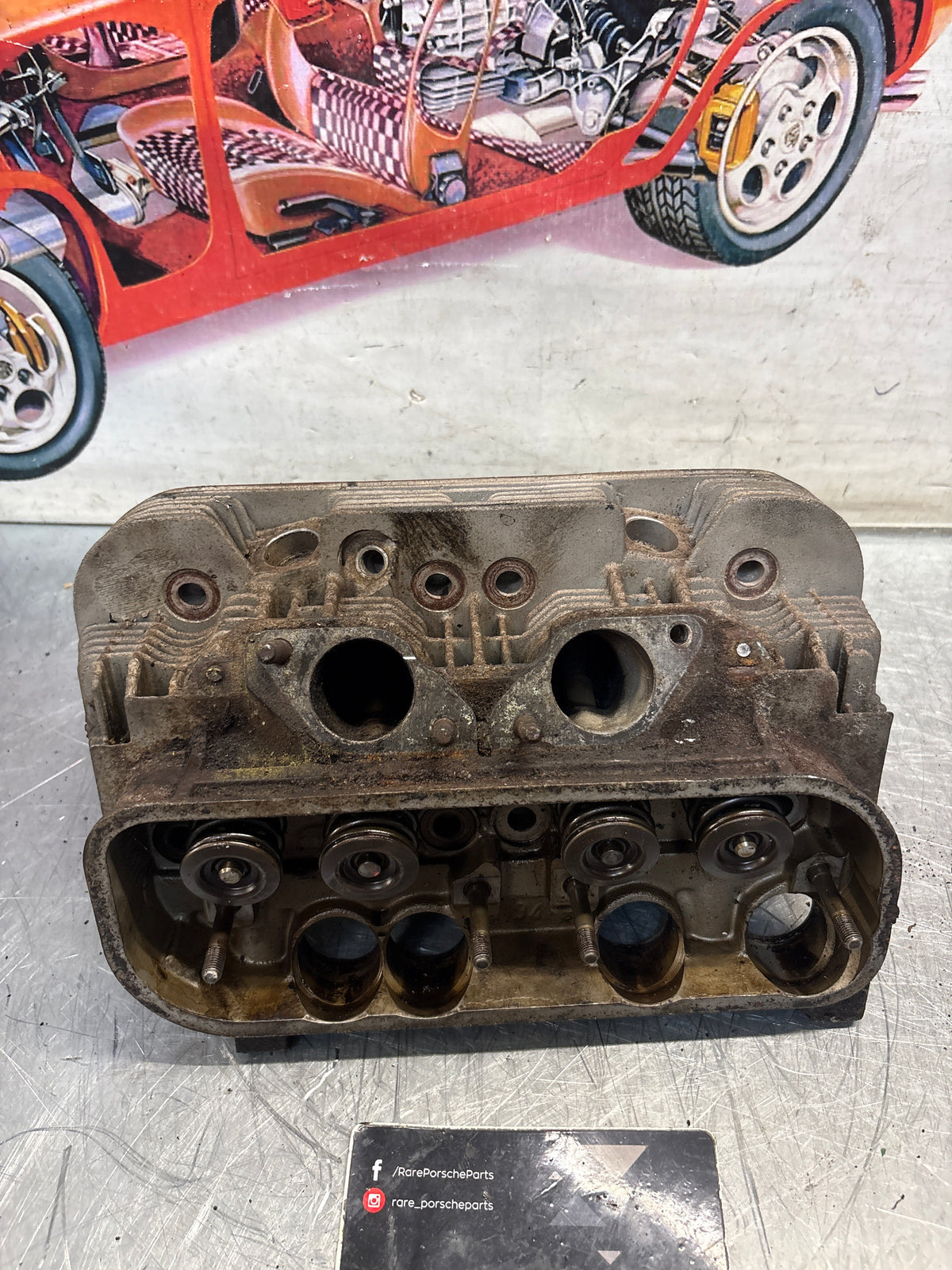 Porsche 914, cylinder head, used 021101371S