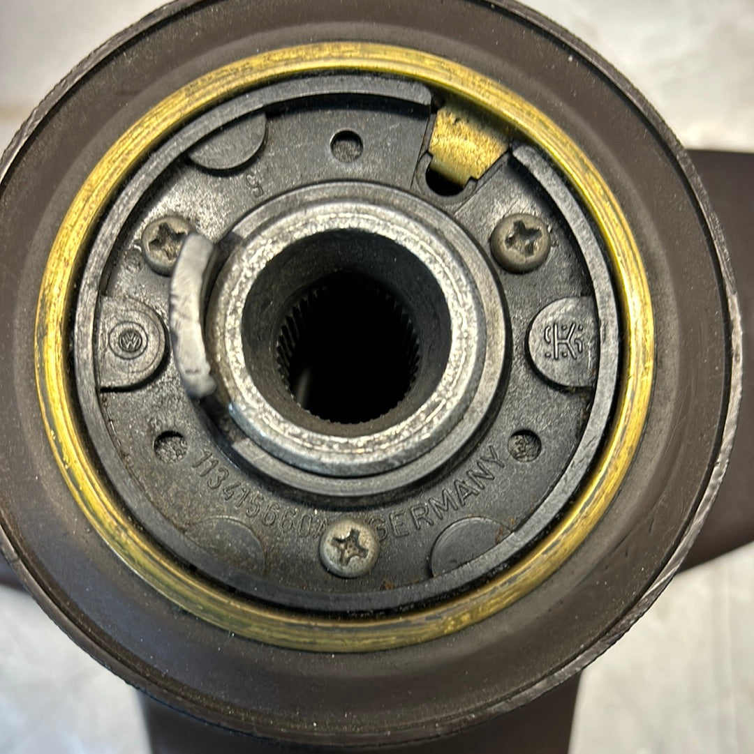 Porsche 924/944 3 Spoke Steering Wheel, Brown, refurbished