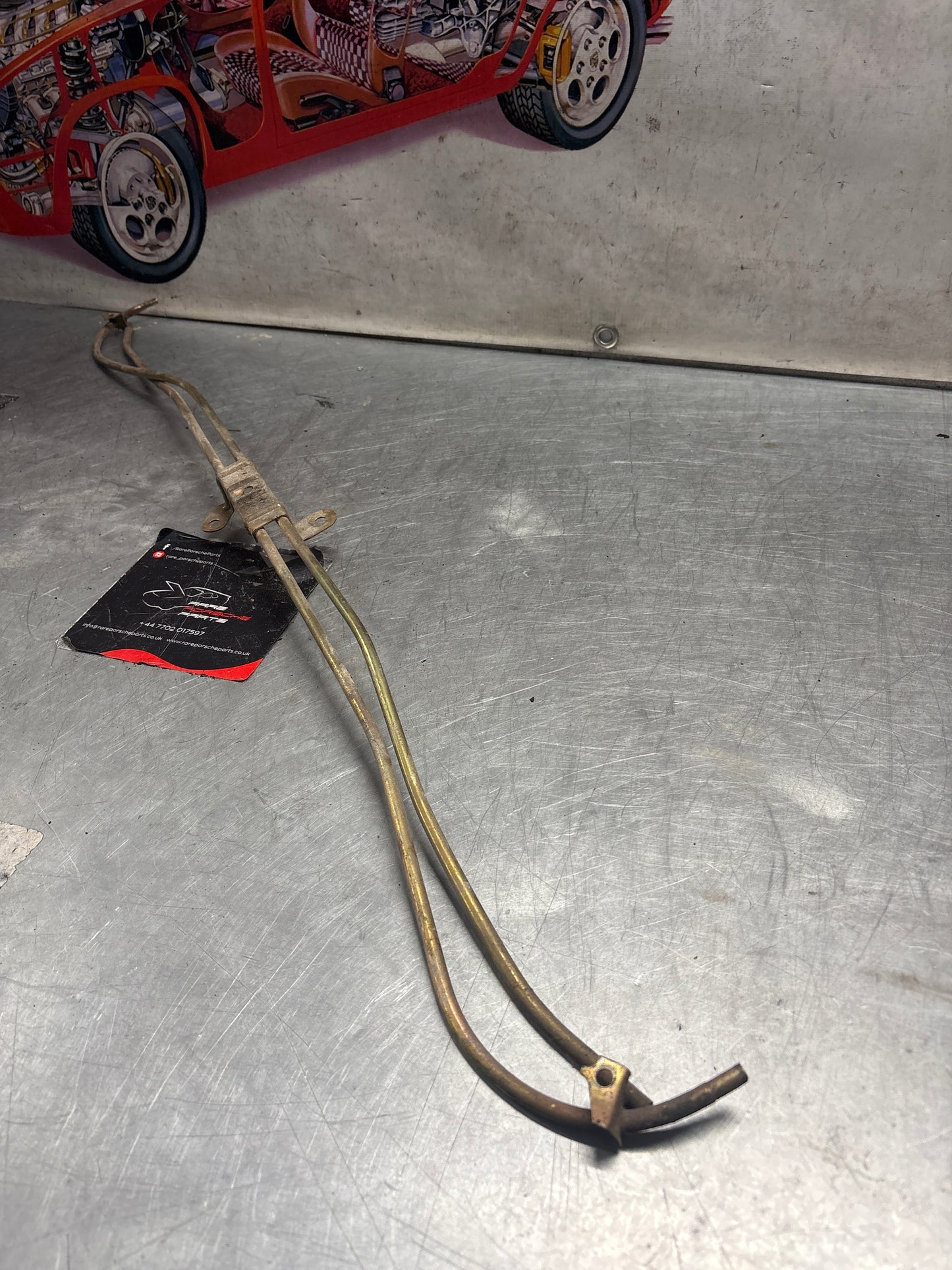 Porsche 928 cable Guide tube, used 92856420940