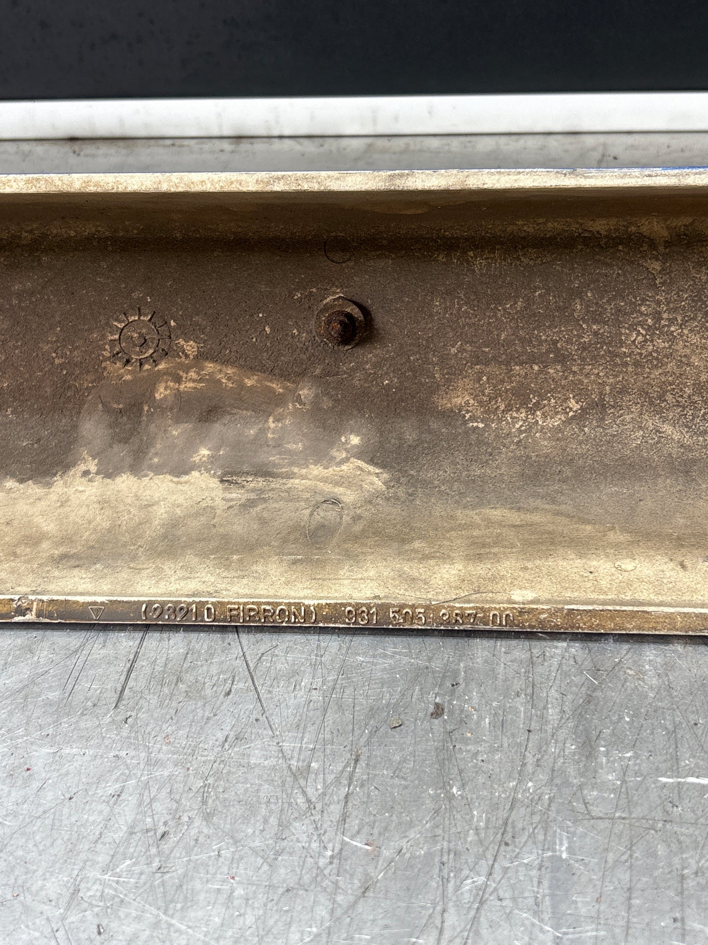 Porsche 944 rear bumper, used 93150538700