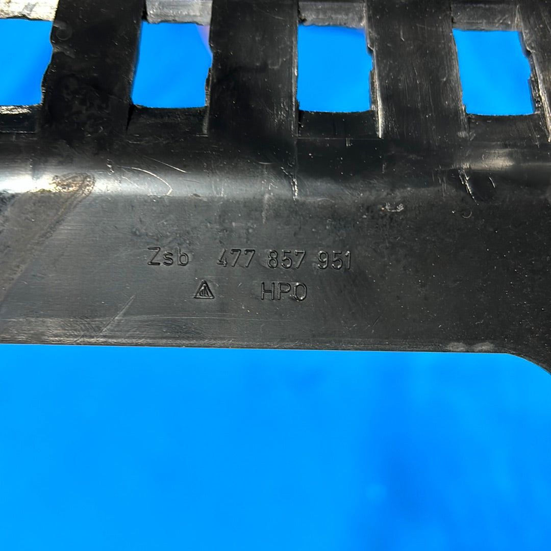 Porsche 924 944 centre console black, no switch holes 477857951 used