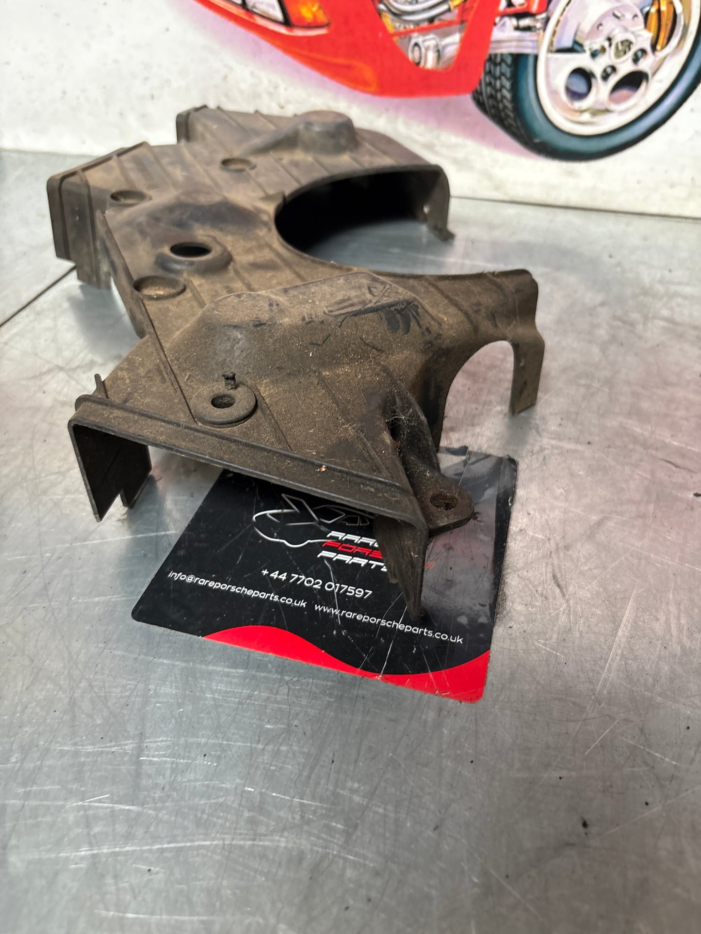 Porsche 928 78-82 timing belt cover, used 92810514403