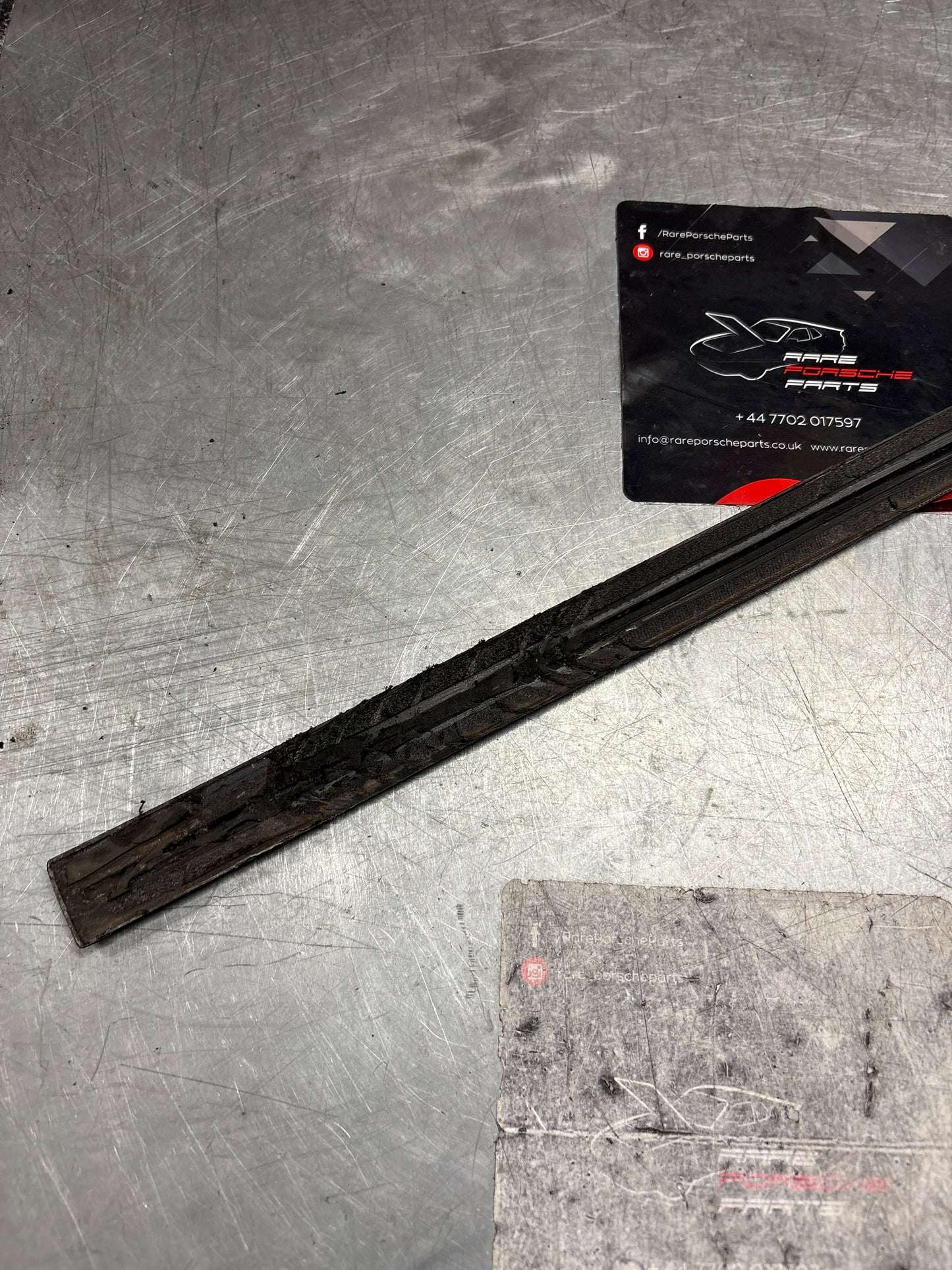 Porsche 944 Door Bump moulding trim, left side, used 93155913300