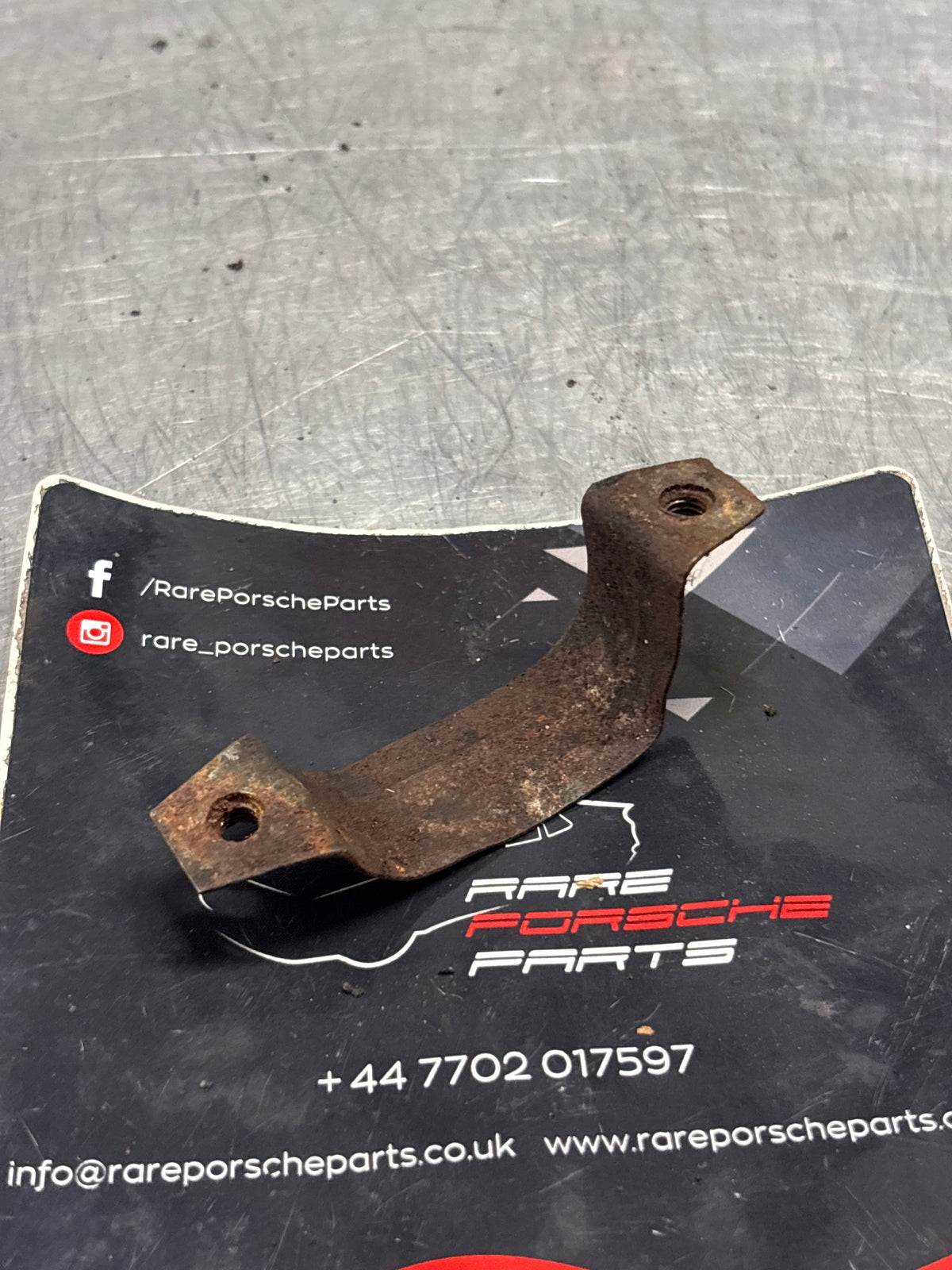 Porsche 914 exhaust clamp, used 022256511