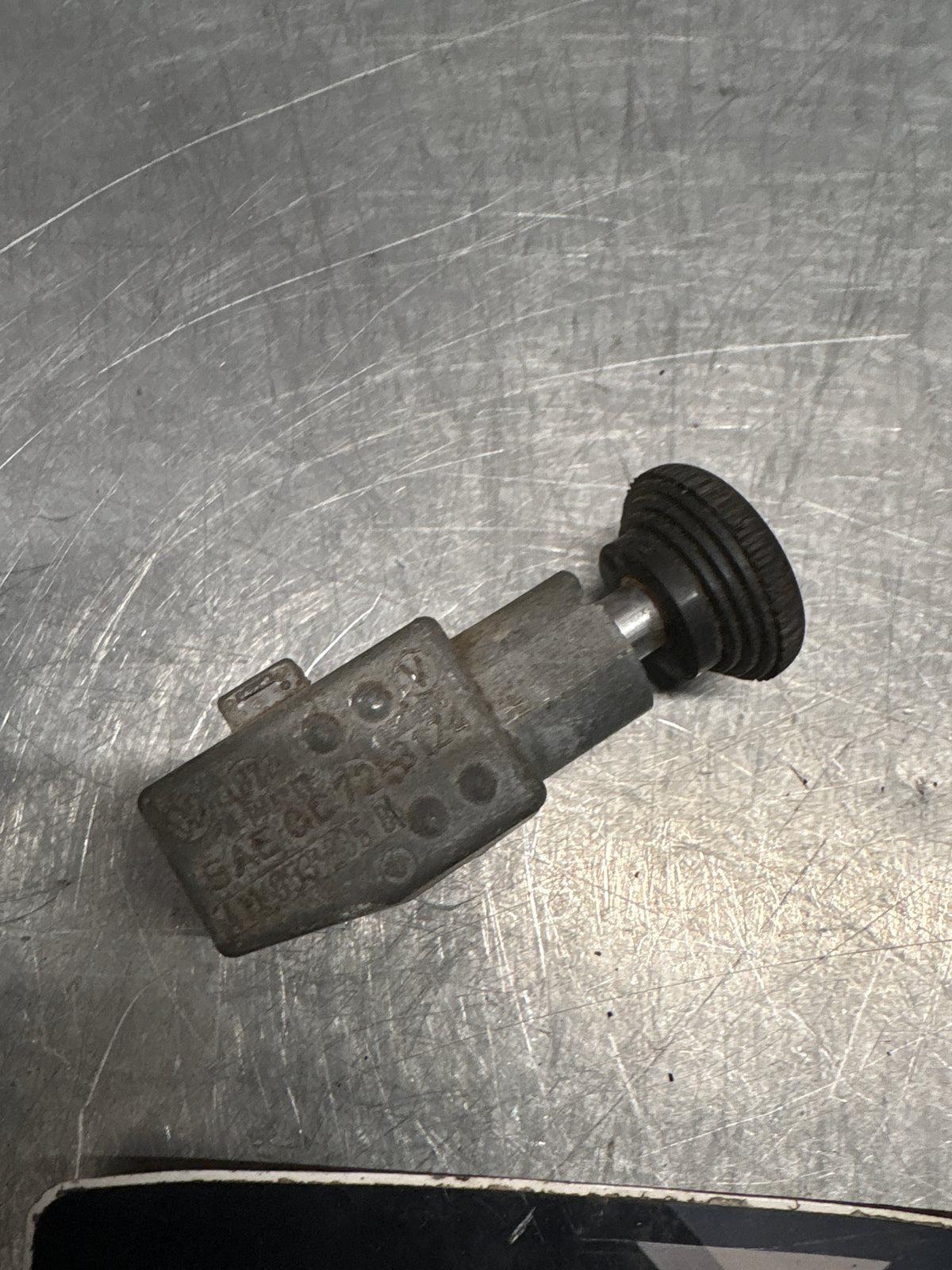 Porsche 914 emergency hazard switch, for spares or repair 411953235B