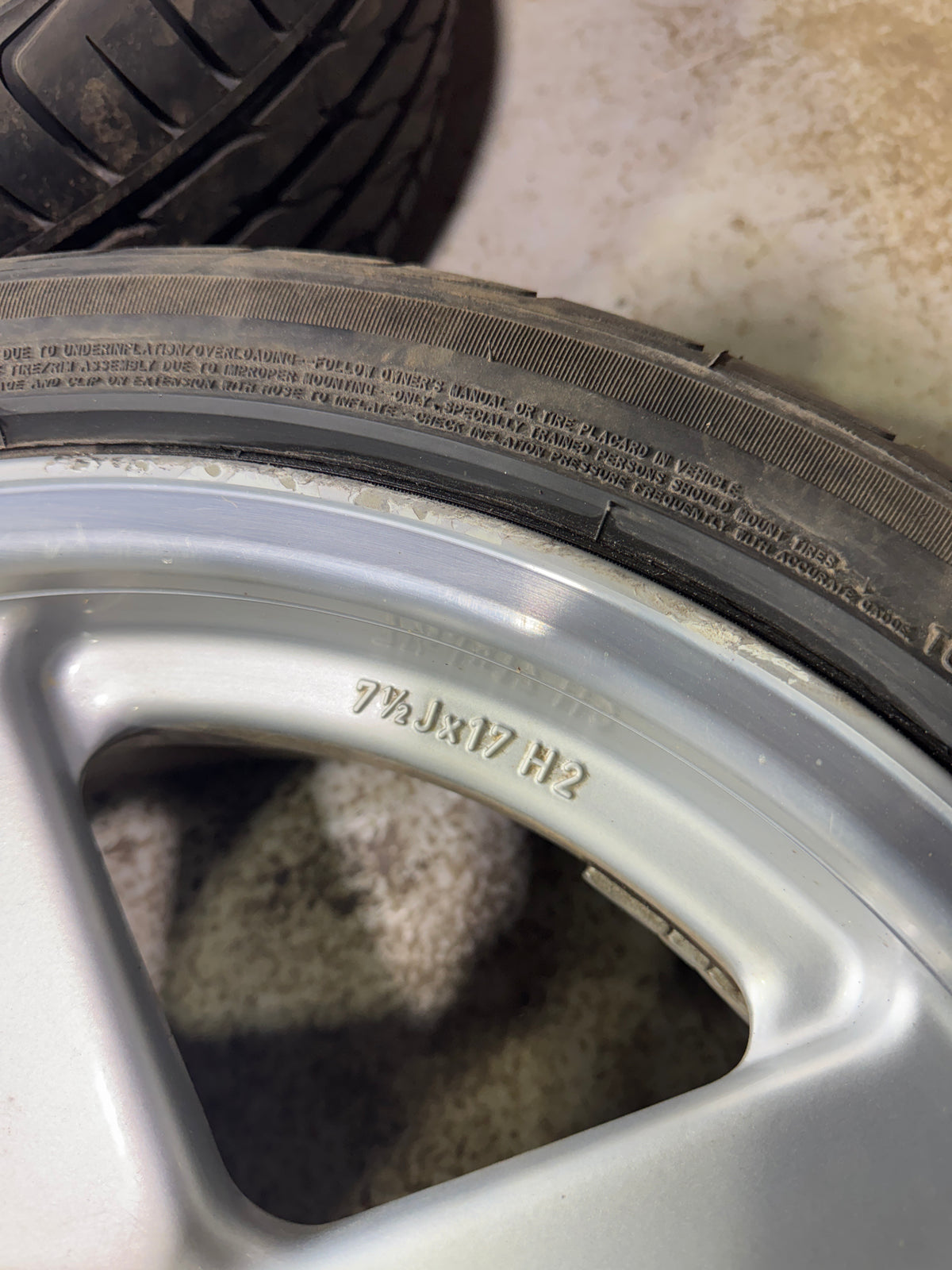 AZEV 4X108 7.5J x 17inch Wheels