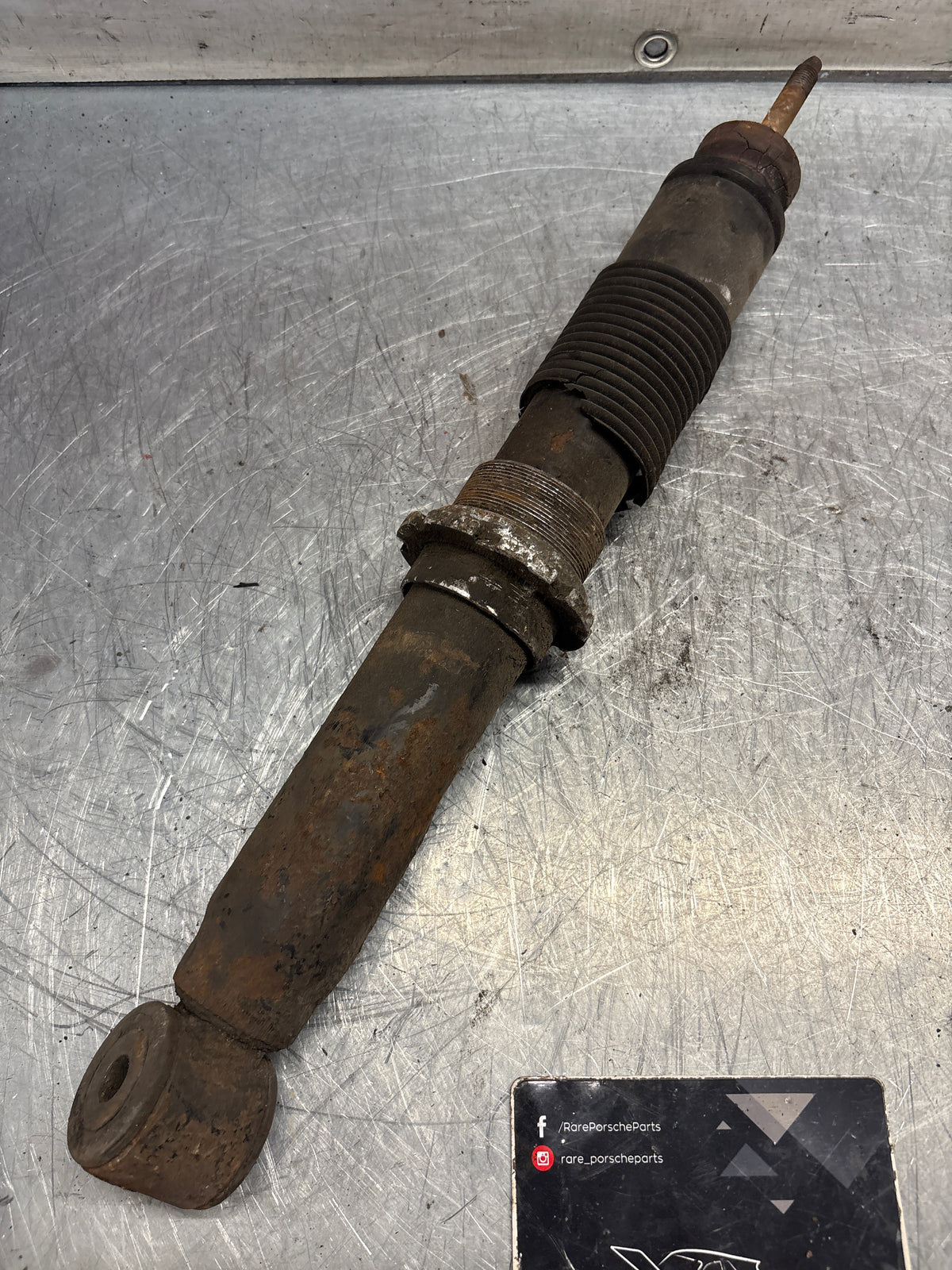 Porsche 911 964 rear shock absorber, used 96433305700