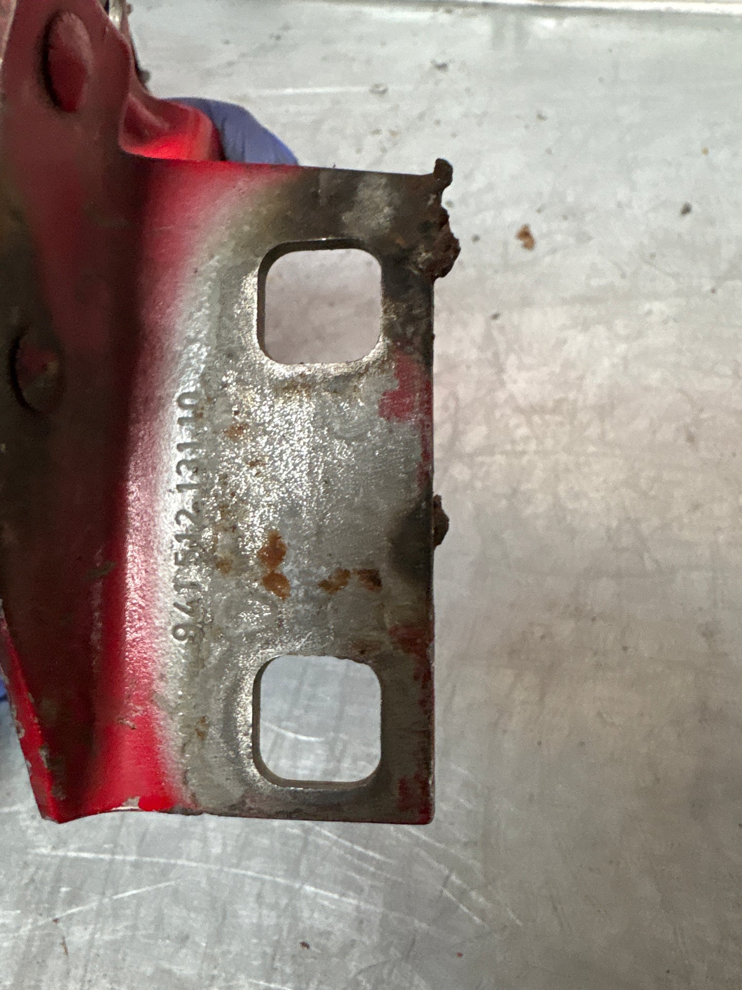 Porsche 944 / 968 Cabriolet Cab rear left boot hinge, used 94151213210