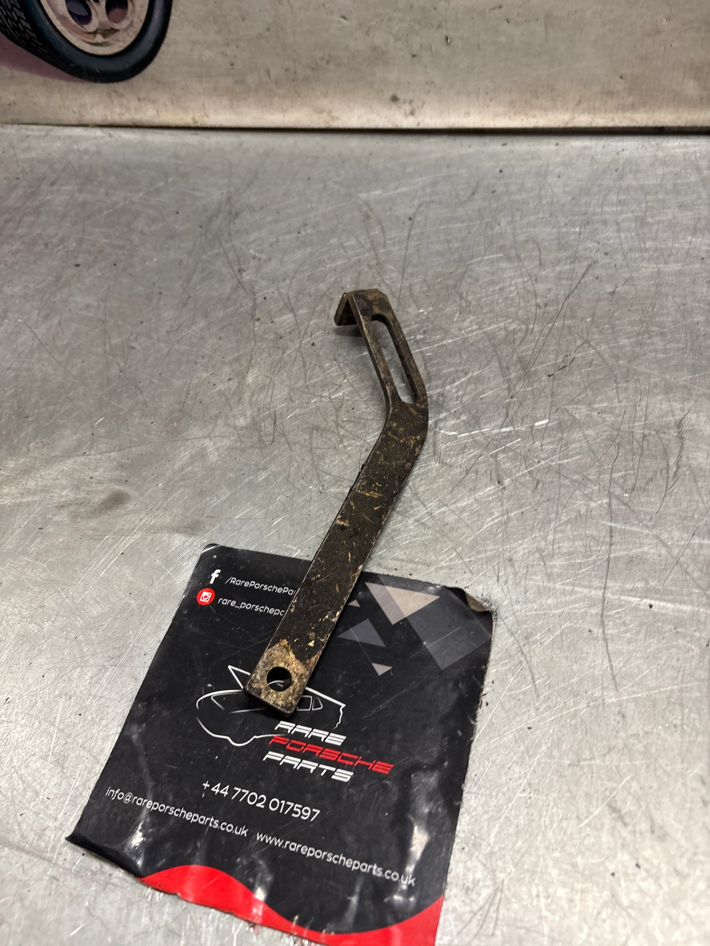 Porsche 928 air compressor strut, used 92812612303