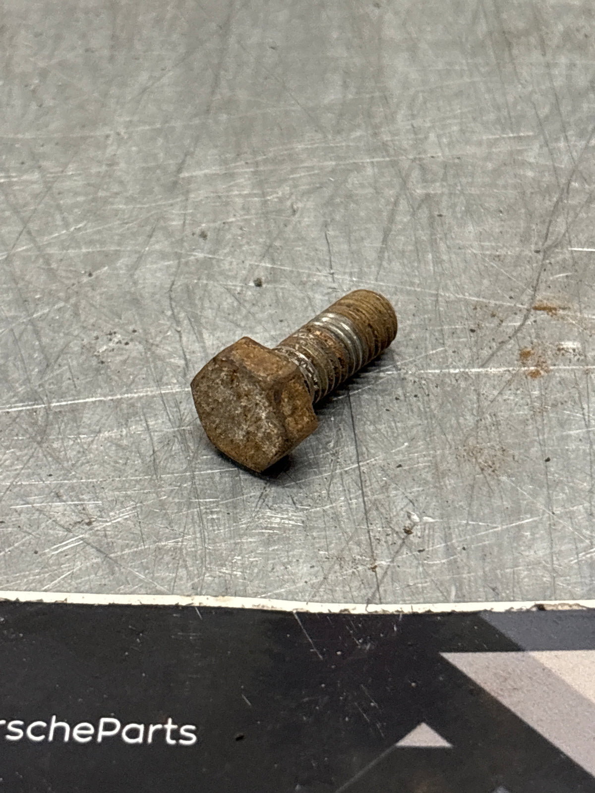 Porsche 914 engine carrier mount screw used 90007508502