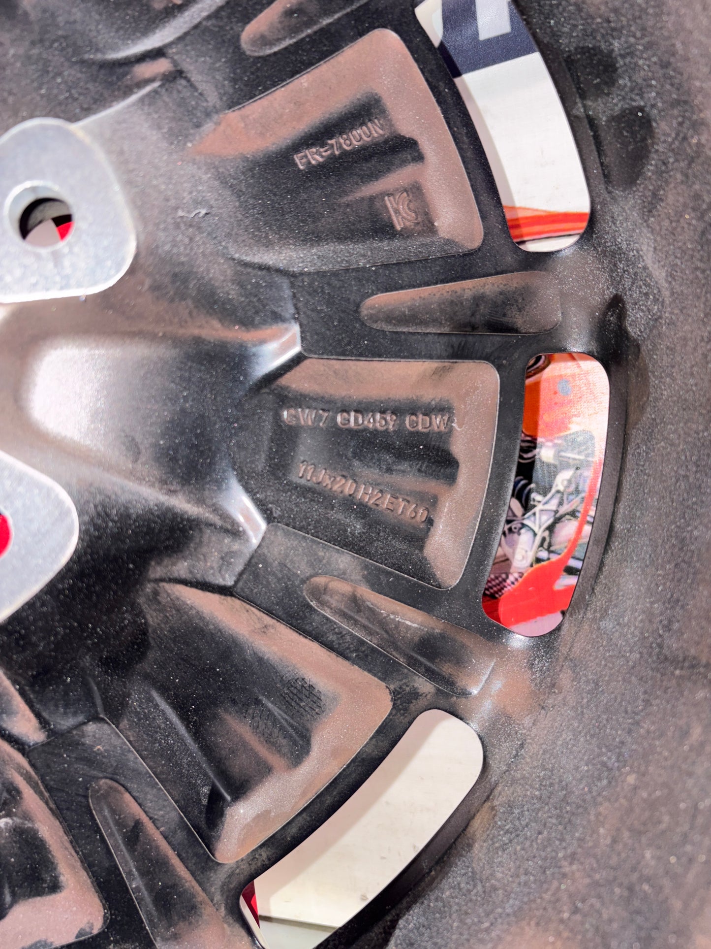 Porsche Taycan 20" Sport Aero alloy wheel 9J1601025F, for spares or repair