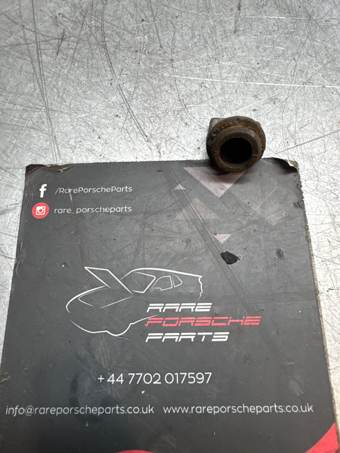 Porsche 924 2.0 4 stud only brake backing plate dust plug 113609163 Used