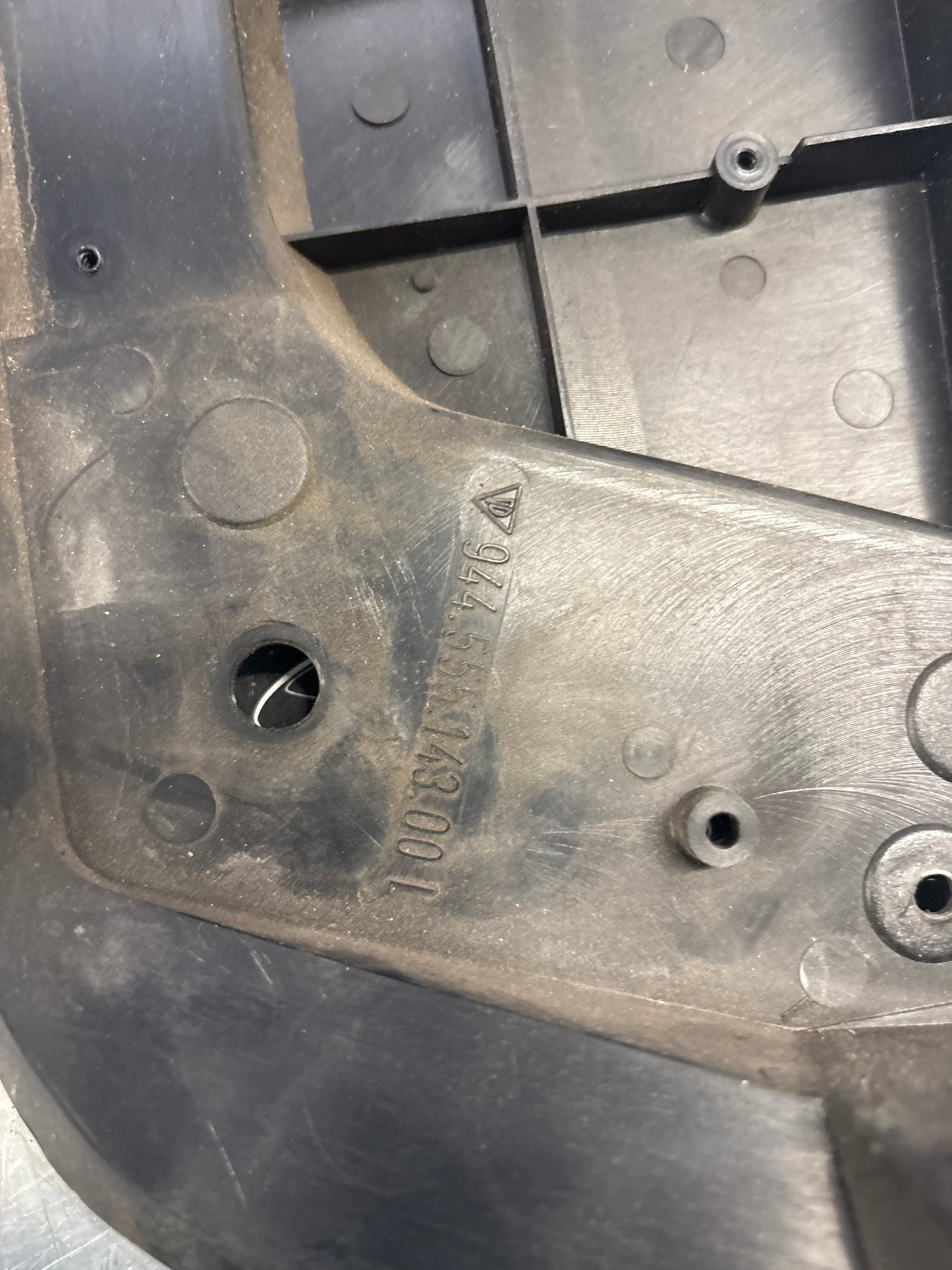 Porsche 944 left speaker board housing, used 94455514300 / 94464503500