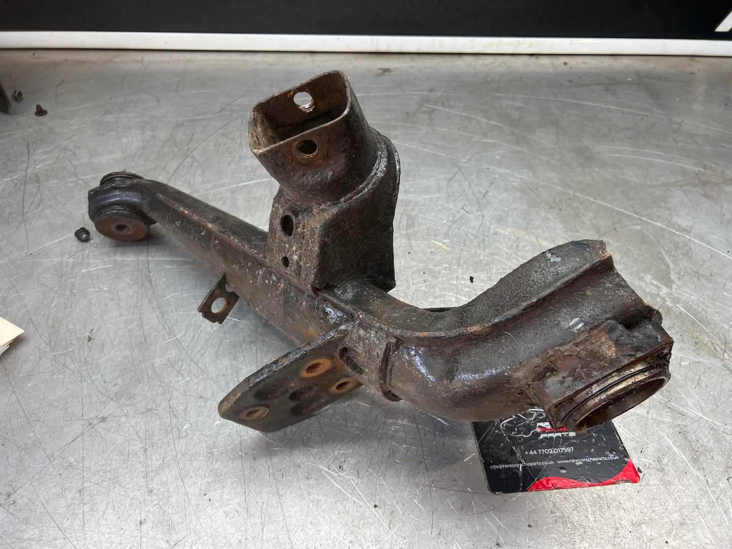 Porsche 924 944 -85.5 Rear right trailing arm, 94433102200