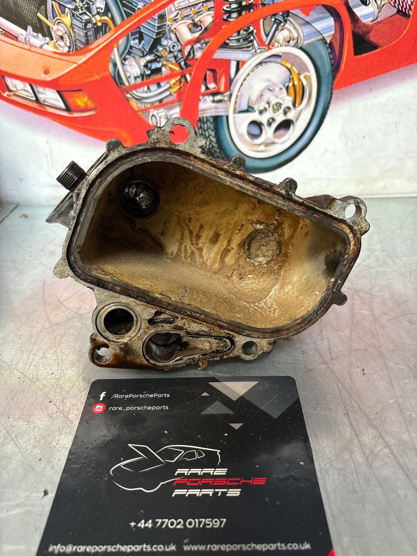 Porsche 924S & 944 Engine Oil Filter & Oil Cooler Housing 94410714906R