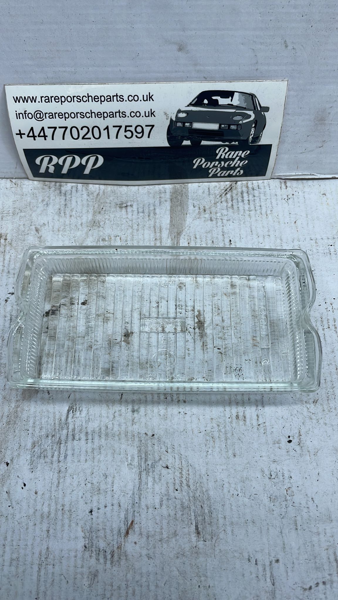 Porsche 911 1974-1983 Lente fendinebbia 91163120603, 1305620016/17, Bosch nuova, NOS