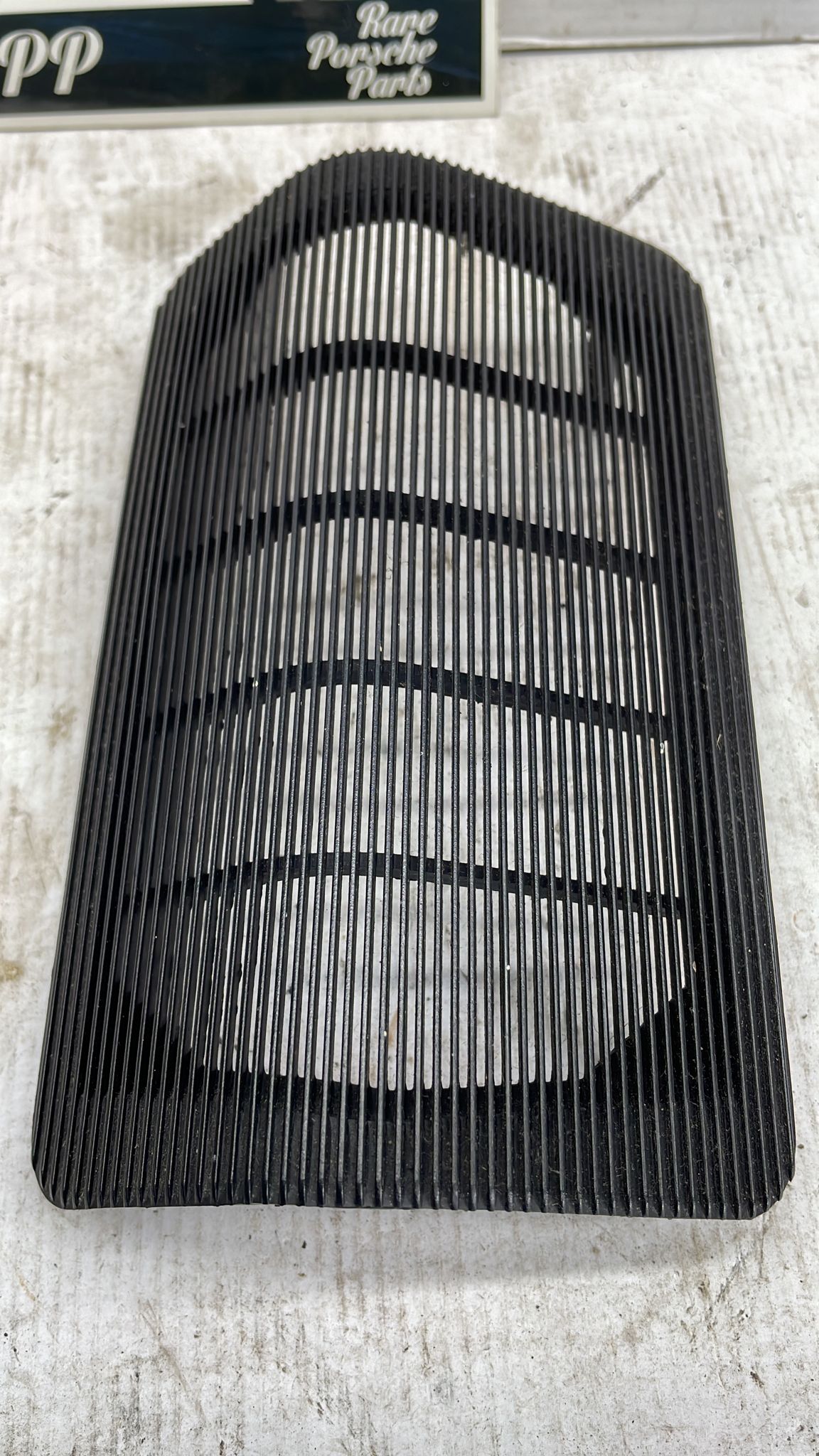 Porsche 924 944 square dash centre speaker grill cover. Black. 477857187, used