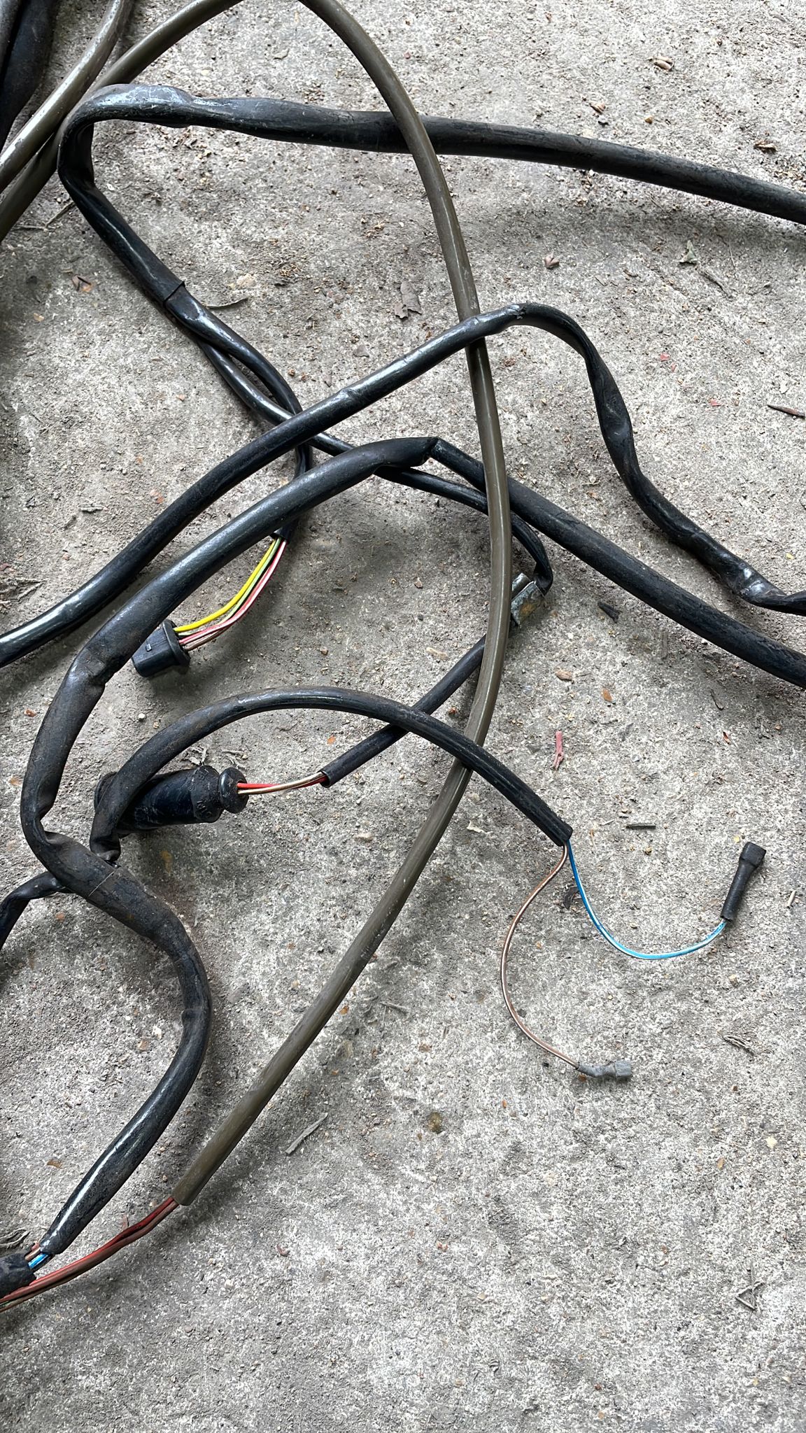 Porsche 928 S2 1986 Drivers Door wiring harness, loom, from a LHD car, used