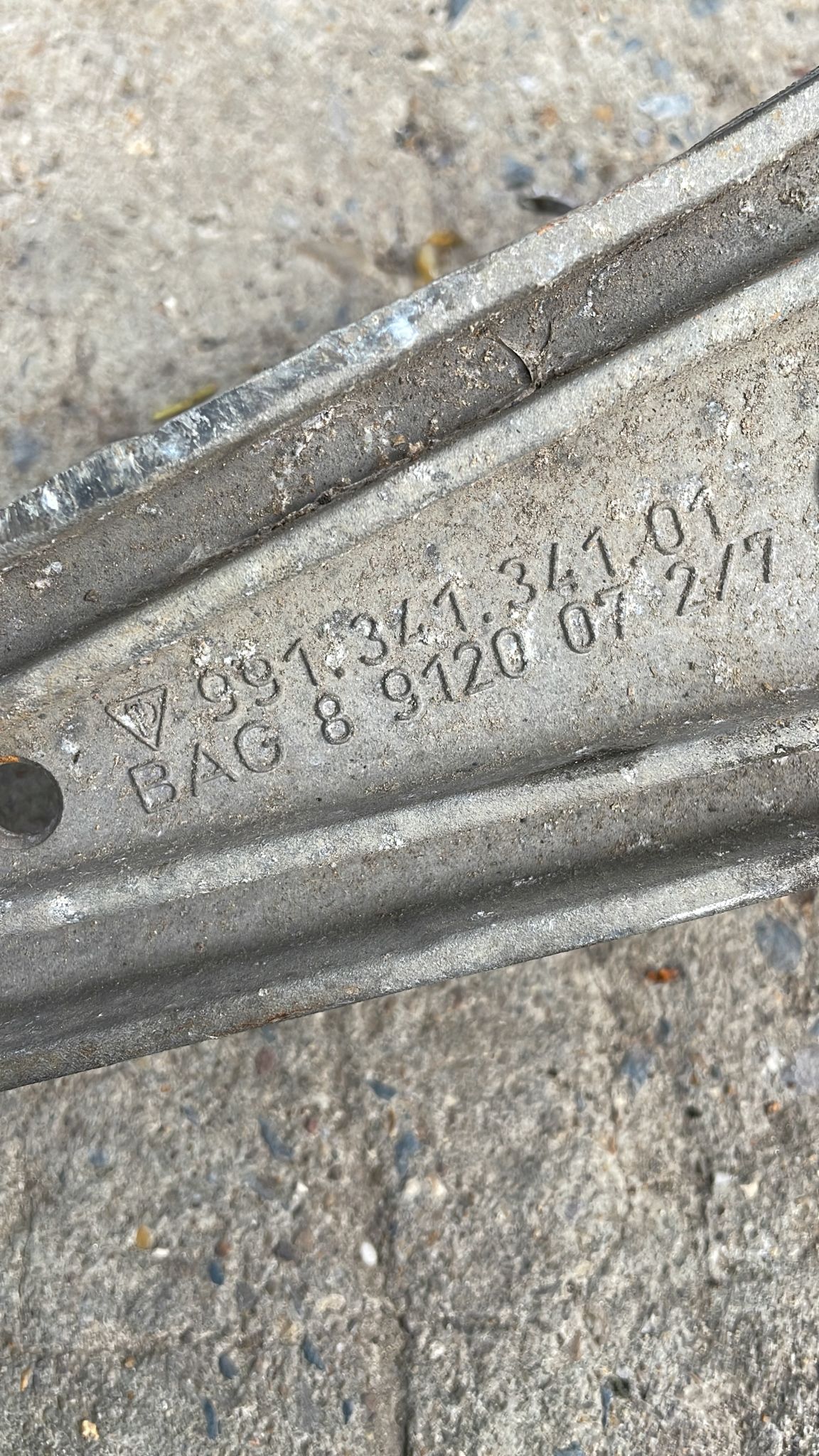 Porsche Cayman S 981 MK2 2012-2016 Rear Lower Control Arm 99134134101 used