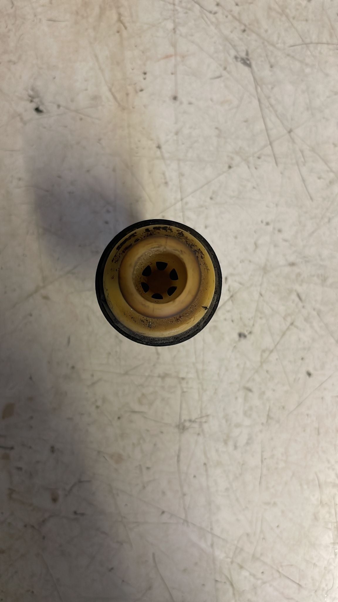 Porsche 924 Brake Booster Check Valve, straight type 191611933F, used