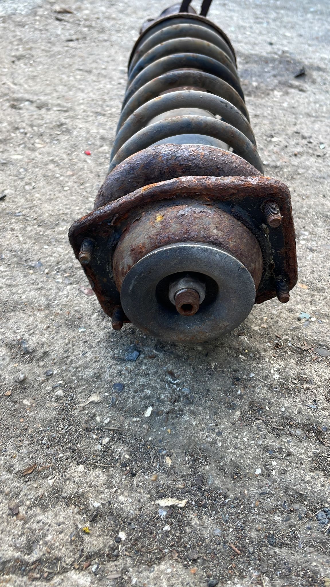 Porsche 944 early, 924S right suspension leg, used, spares or repair