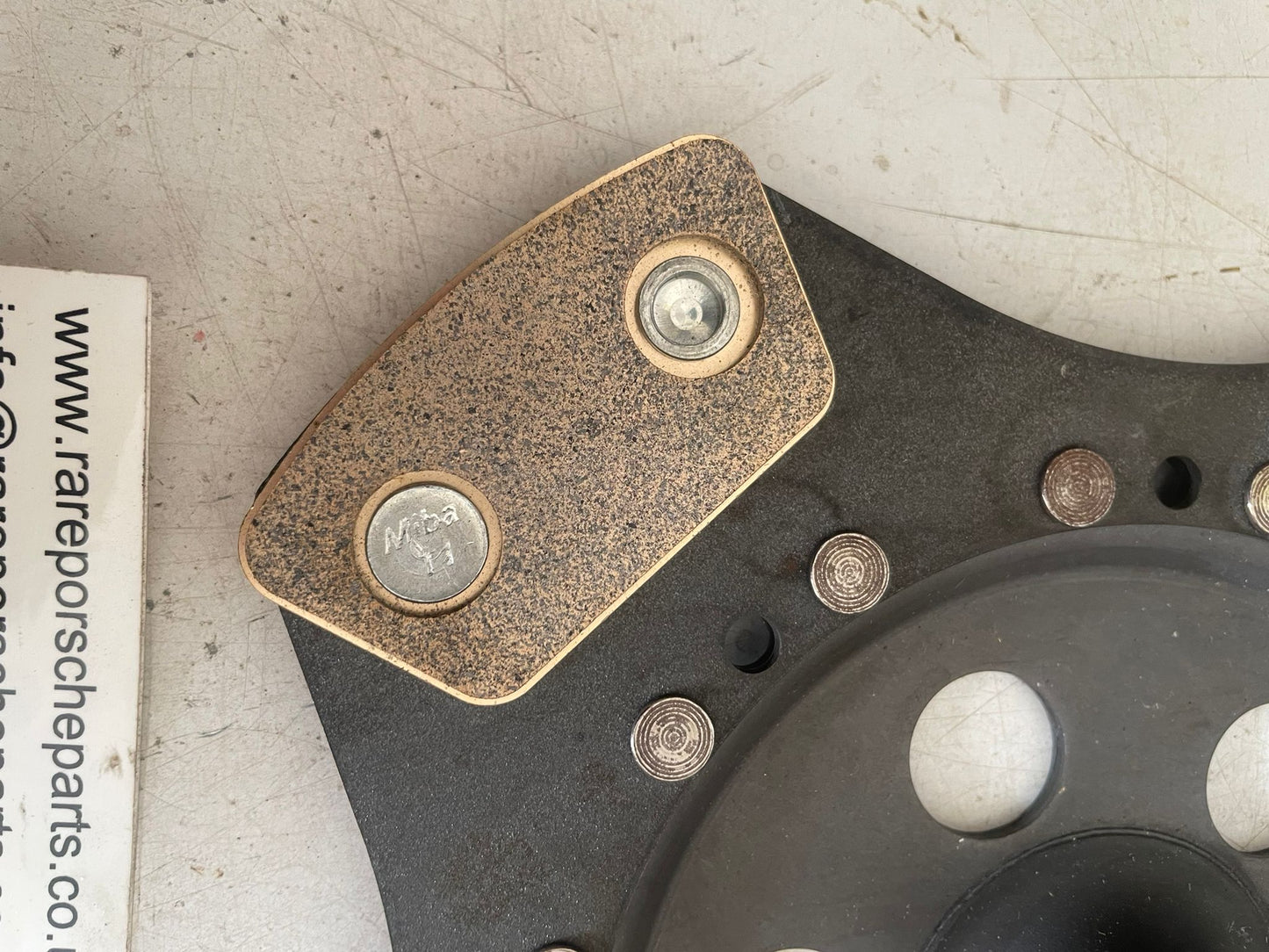 Porsche 996 GT3 Cup pressure plate with 240mm puck disc 99611602775, 1864483031, refurbished