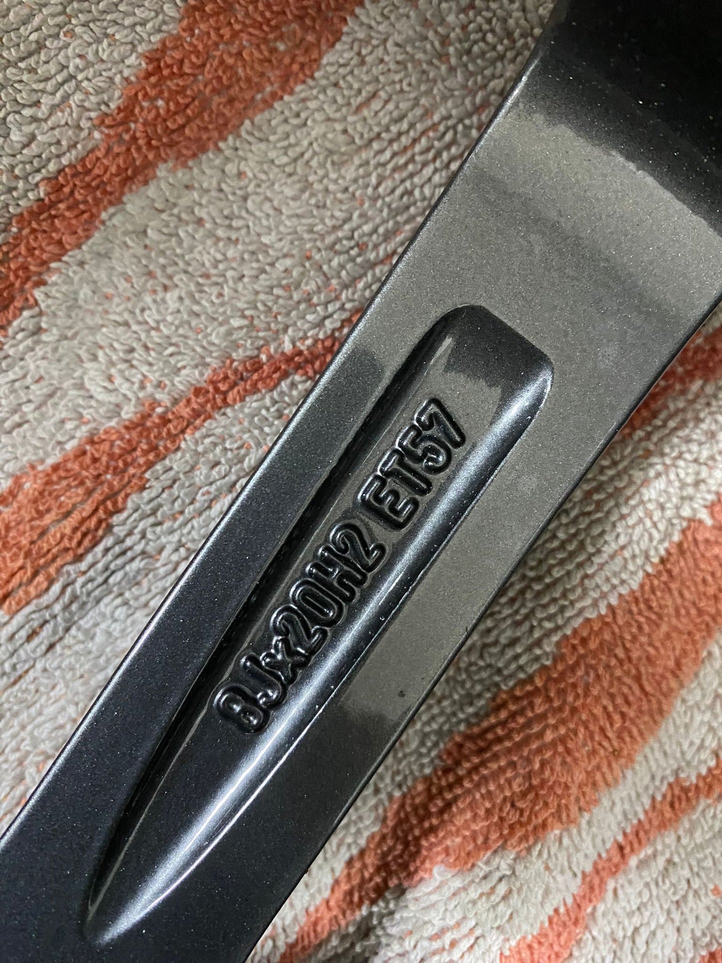 Porsche Boxster Cayman 8Jx20” front alloy wheel, 98136216014, very nice condition, used