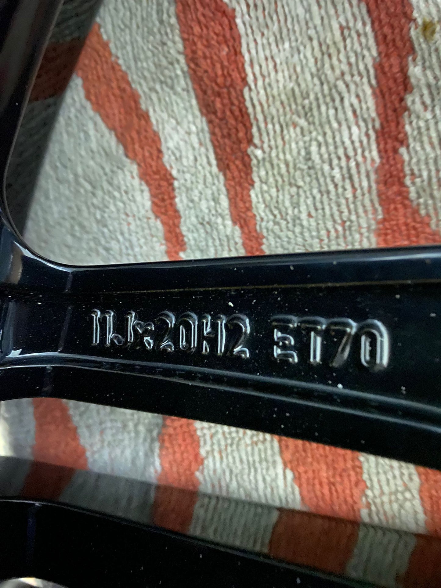 Set cerchi in lega Porsche 991 911 20” 99136216132, 99136216632 restaurati