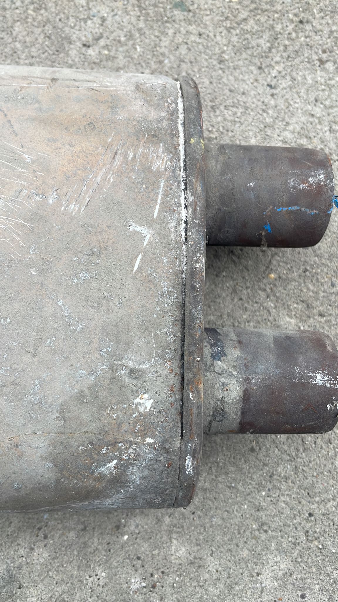 Porsche 928 middle exhaust silencer, 92811109001 used