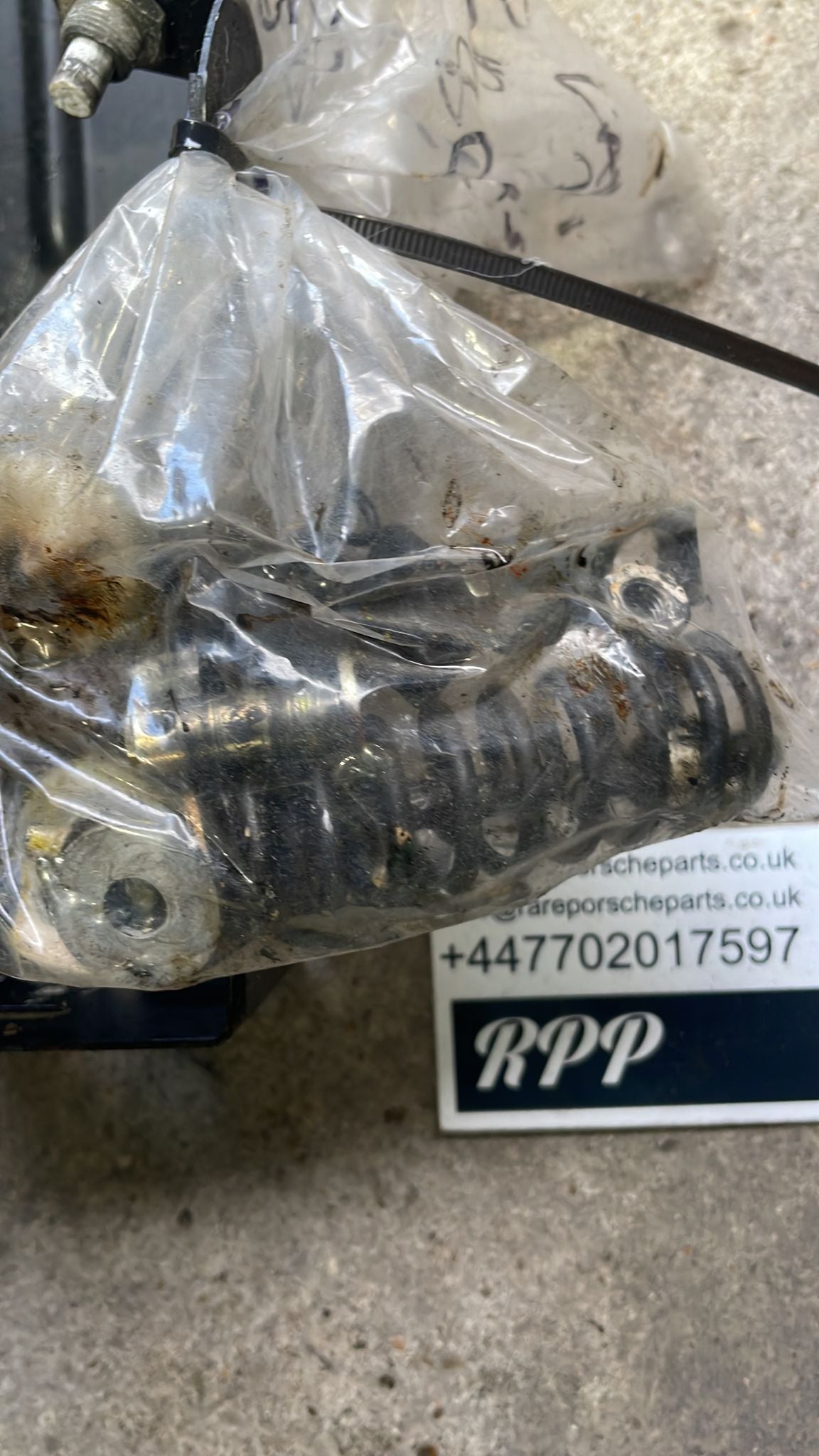 Porsche 944 Turbo Clutch pedal box, complete with springs, used