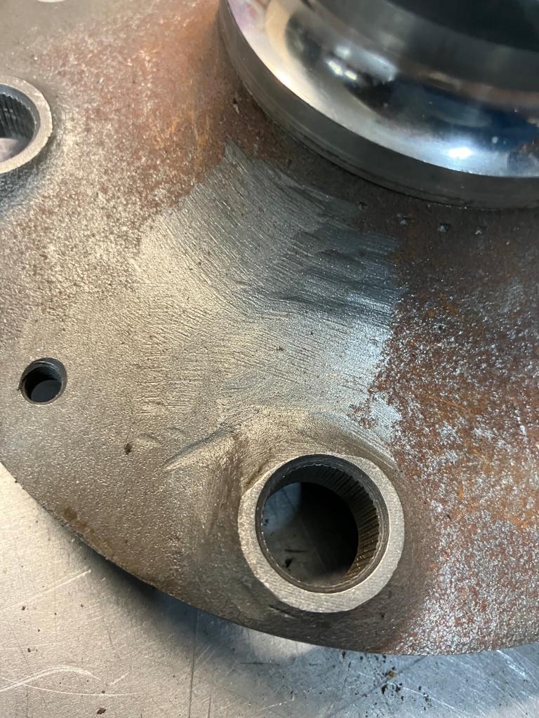 Porsche 928 rear wheel hub, 92833106507, used