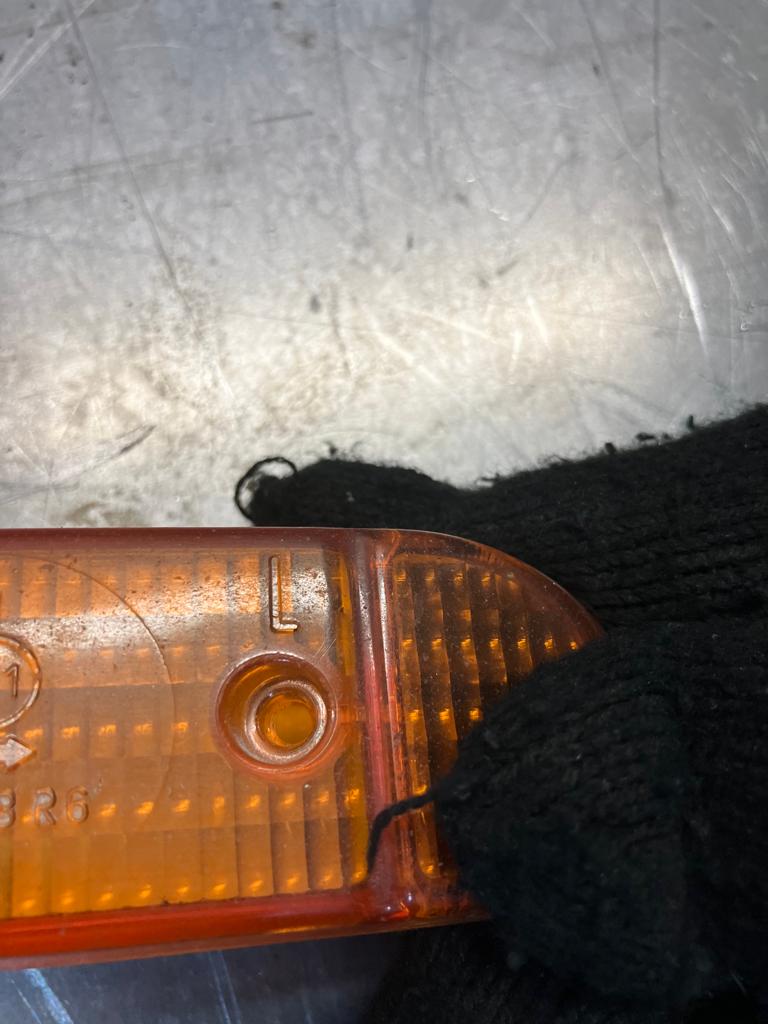 Porsche 928 Seitenblinkerglas, gebraucht