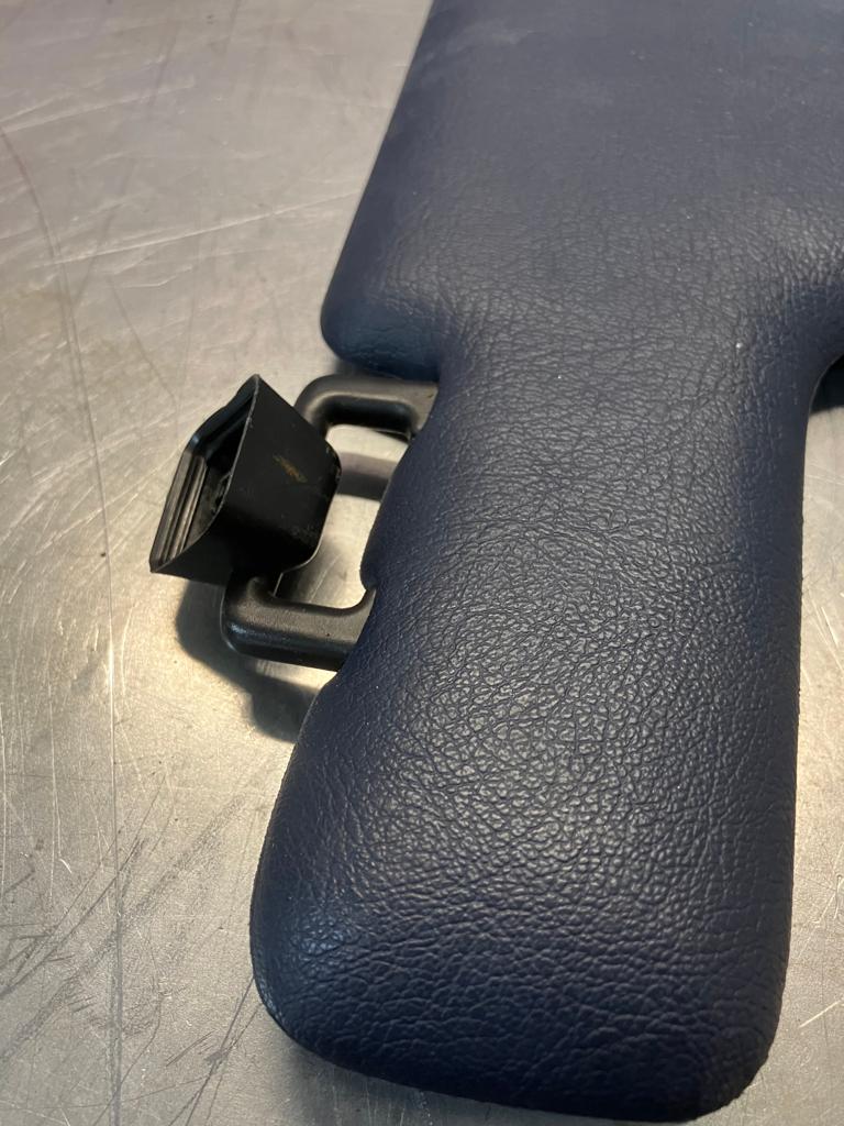 Porsche 928 dark blue sun visor, used left 92873123801