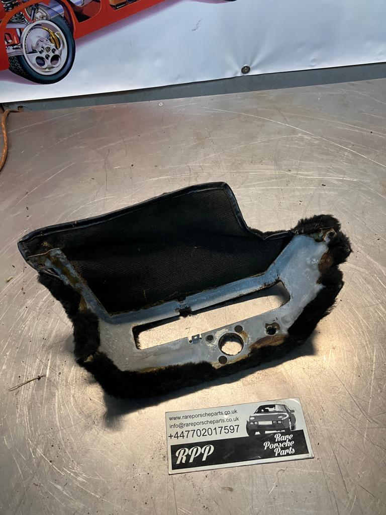 Porsche 928 handbrake sorround carpet, black, used