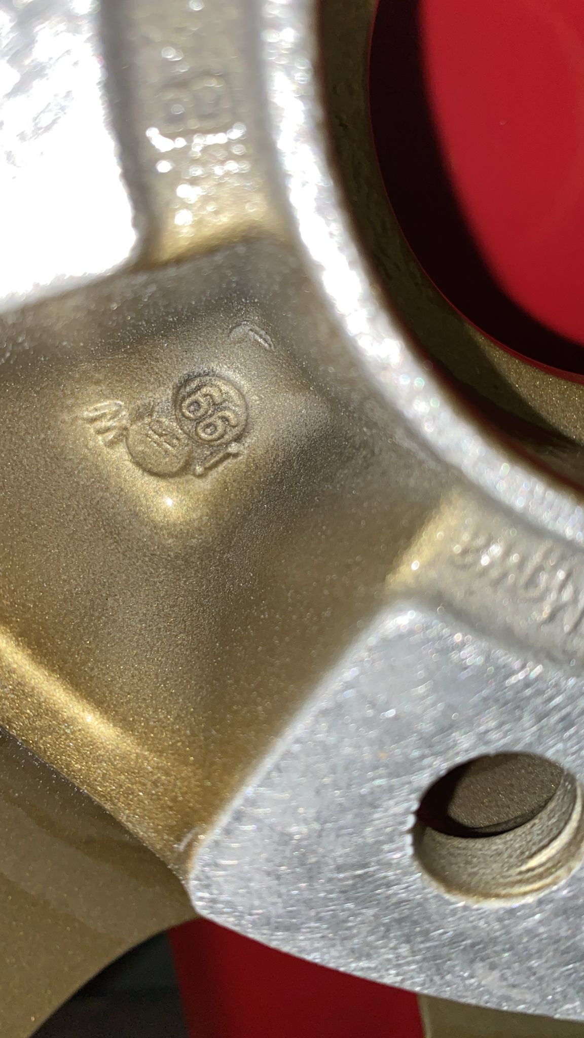 Cerchio Porsche 911 996 BBS 18", oro 99636214050, ristrutturato