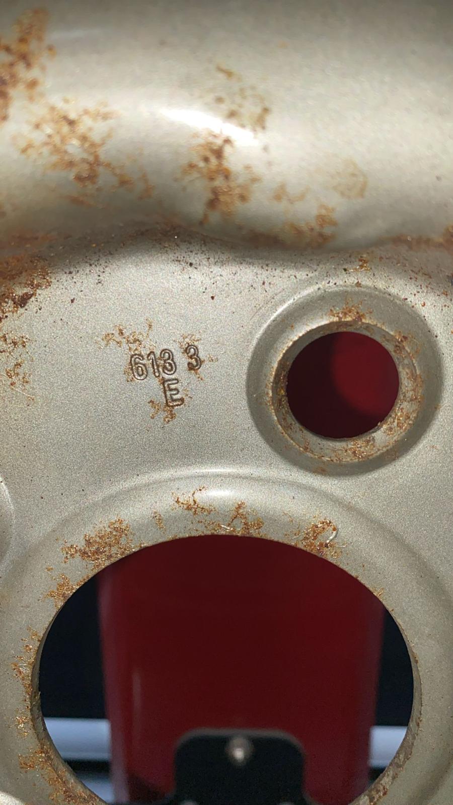 Porsche 911 944 924s spare wheel in steel with tyre, used